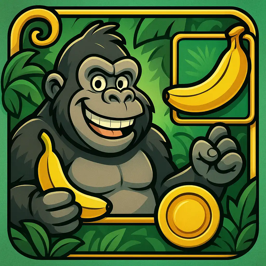 King Kong Cash Even Bigger Bananas 4 slot game screen