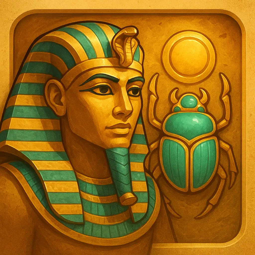 Ramses Book slot game screen
