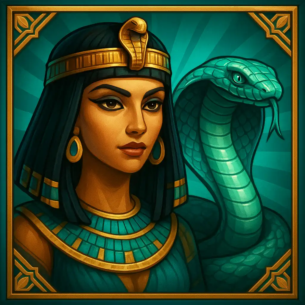 The Asp of Cleopatra slot game screen